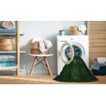thumbnail image 2 of Ahgly Company Machine Washable Indoor Round Transitional Green Area Rugs, 8' Round, 2 of 7