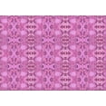 thumbnail image 1 of Ahgly Company Tapis d'Intérieur Lavables en Machine, Rectangle Transitionnel Violet Violet, 4' x 6', 1 of 7