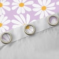 thumbnail image 4 of Homewish Kawaii Groovy Girls Blackout Curtains Set of 2 (52x84 Each), Rustic Farmhouse Flower Window Curtains, Dreamy Purple Daisy Curtains and Drapes, Curtains and Drapes Decor, 4 of 6