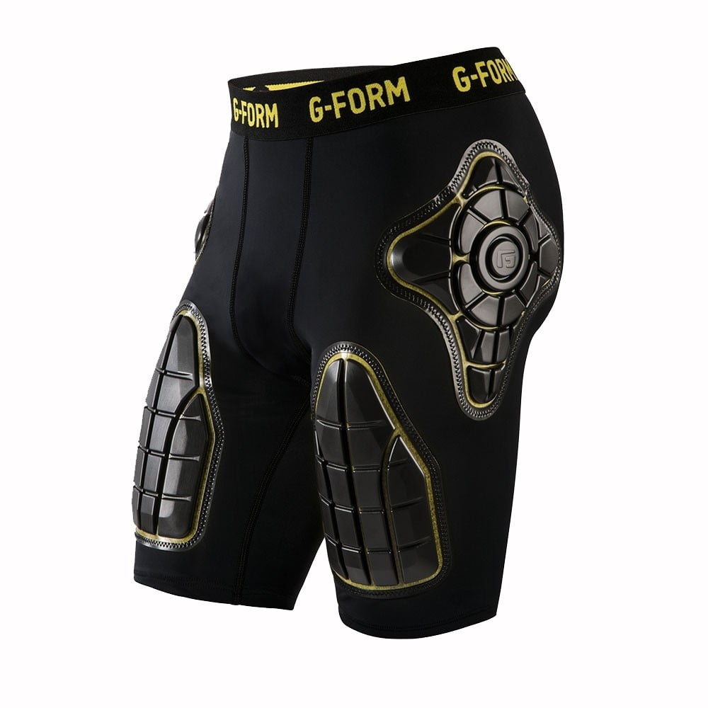G-Form Pro-T Shorts-Youth-Blk/Yel-XL