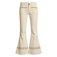 thumbnail image 5 of Aihuaihua Girl Uniform Pants Khaki Size 15-16, Lightweight Dress Pants for Kids High Waist Stretch School Uniform Trousers Formal Casual Fall Outfits Back to School, 5 of 5