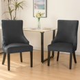 thumbnail image 2 of Silver Fox Velvet Cloth Elastic Home Hotel Dining Chair Small Armchair Cover, 2 of 5