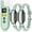Green, variant on Dog Shock Collar 2 Dogs (7-120lbs) - 3300Ft 4 in 1 Dog Training Collar with Beep,Vibration, Shock & Double Shock,IPX7 Waterproof Rechargeable E-collar for Medium Large Breeds,Green
