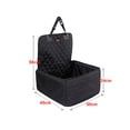 thumbnail image 2 of Funda De Asiento Para Mascotas, Protector De Asiento De Hamaca Antideslizante Para Perros, 900D, Impermeable, De Nailon, Para Asiento De Coche, Caja Para Mascotas Speravity PT001671-01, 2 of 5