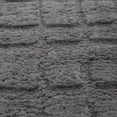 thumbnail image 6 of Luxe Weavers Modern Abstract Checkered Charcoal 2x7 Indoor Runner Rug, 6 of 8