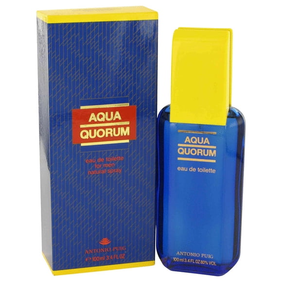 AQUA QUORUM by Antonio Puig - Men - Eau De Toilette Spray 3.4 oz