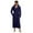 A05-Navy, variant on TOWED22 Mens Bathrobes with Hood Big and Tall Soft Full Length Bathrobes for Spa and House(A05-Red,5XL)