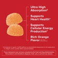 thumbnail image 4 of Qunol CoQ10 Gummies, 100mg,  Ultra-High Absorption, Heart Health Supplement, 60 Count, 4 of 8
