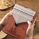 thumbnail image 4 of Piano de pulgar de 21 teclas instrumento Musical Mbira de madera maciza Piano de dedo portátil de África para niños principiantes y adultos, 4 of 9