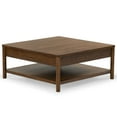thumbnail image 6 of Safavieh Jaylessa Solid Wood 1 Drawer Coffee Table in Medium Oak, 6 of 14