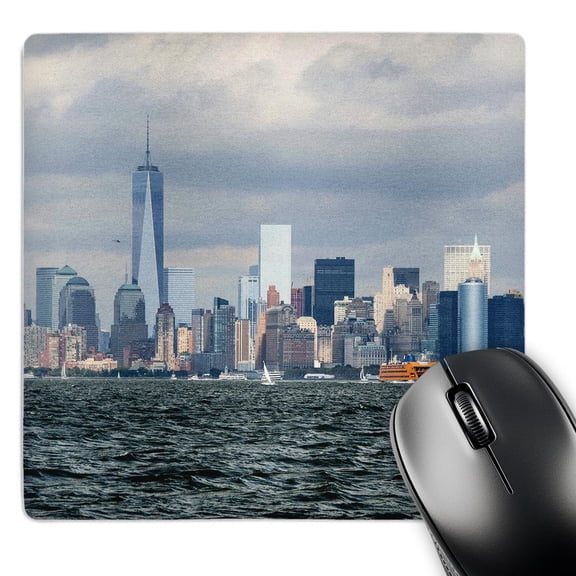 3dRose, NYC and Freedom Tower, MousePad
