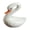 A, variant on Porcelain Dove Couple Figurine - White Ceramic Love Bird Decoration for Kitchen Counter Dining Table - 1 Set