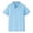 Blue, variant on Kaprioy Girls T Shirts Kids Little Girls Short Sleeve Polo Shirt Children Solid Color Basic Unisex Polos Shirts