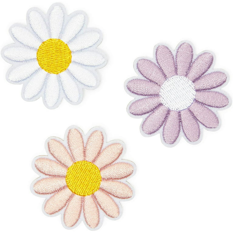 Flowers & Bugs Iron-On Patches