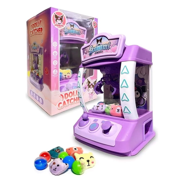 Juego Mini Maquina De Garra Arcade Kuromi Sanrio Juguete
