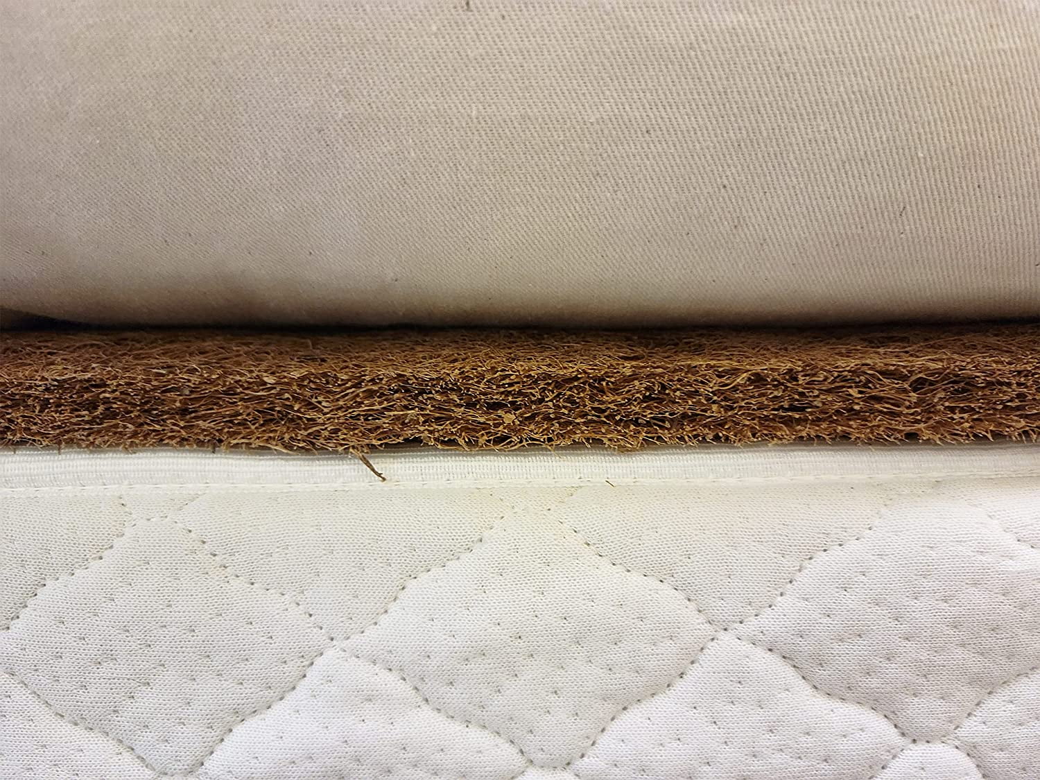 Honest Sleep COCOPADT Coirpad Coconut Coir Mattress Bed Rug - Twin Size