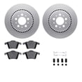 thumbnail image 2 of KarParts360 For Volvo XC90 2003-2014 Brake Rotor Set Rear | Cast Iron | Performance / Racing Driving Style | Plain Rotor Style, 2 of 4