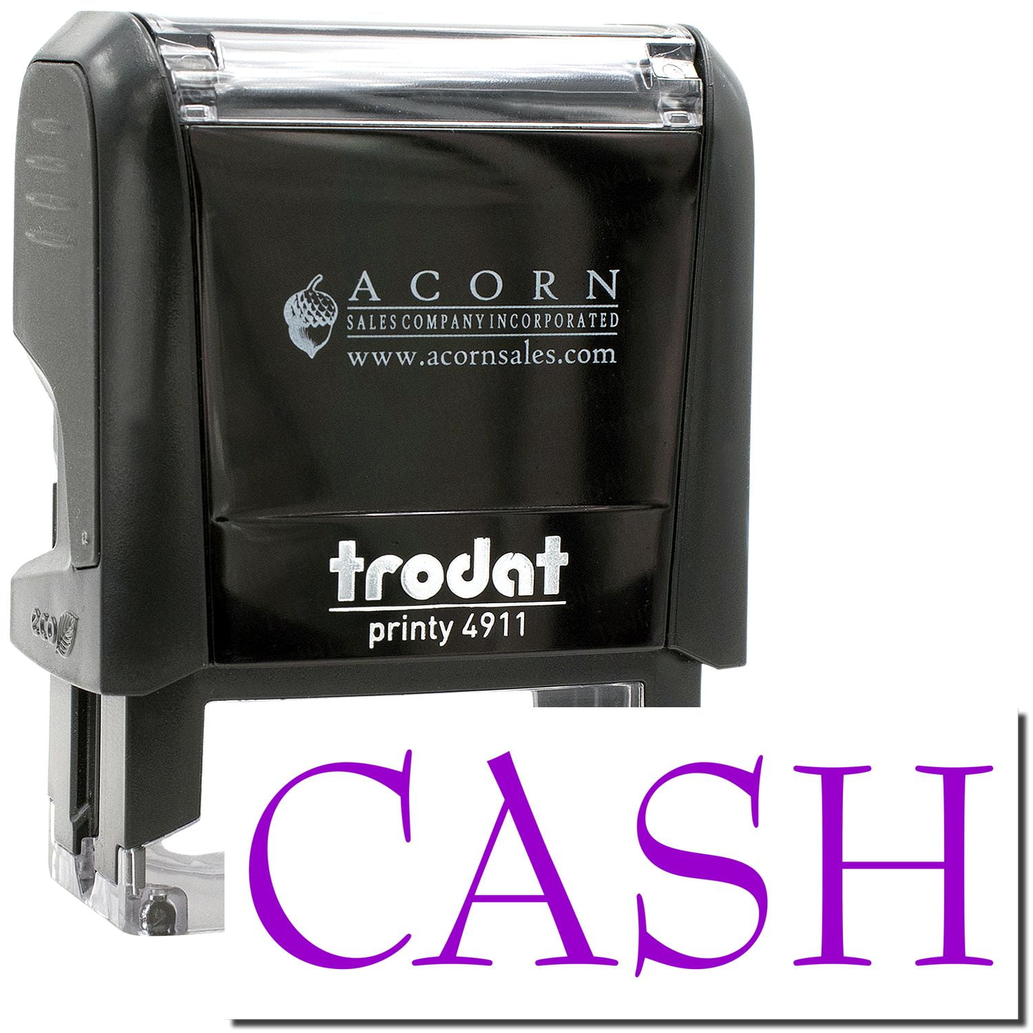 Self-Inking Cash Stamp, Trodat Printy 4911, Press and Print Stamping ...