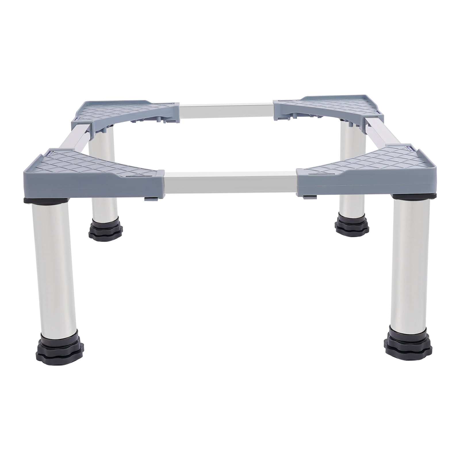 ChicHomey Washer Dryer Pedestal Stand,Adjustable Length & Height,Appliance Stand Washing Machine Bases,661 lbs Capacity,4-Leg Stabilizer Base