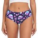 thumbnail image 1 of Fotbe crystal Skull flower cool Calzones Estampados para Mujer – Ropa Interior de Algodón, Cómoda, Suave y Elástica-Large, 1 of 6
