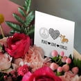 thumbnail image 3 of 3drose, Peace Love Corgis with Peace Sign, Paw Heart, and Corgi Clip Art., 12 Greeting Cards with Envelopes, 3 of 7