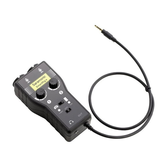 Saramonic SmartRig 2-Channel XLR Microphone Audio Mixer