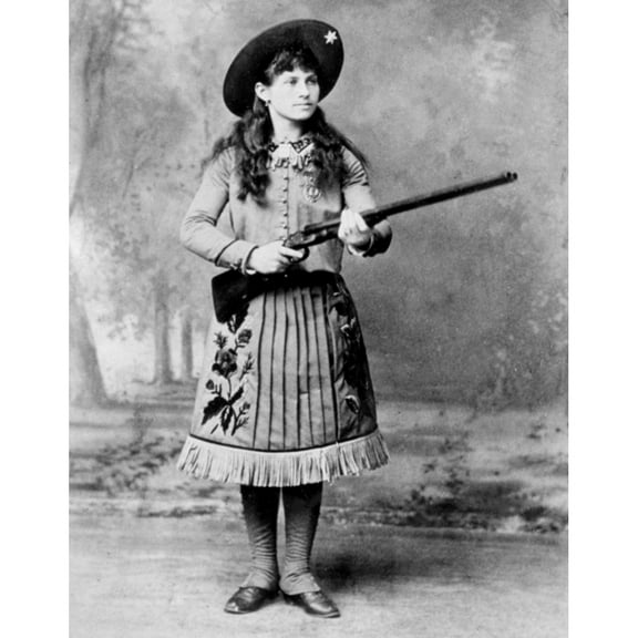 Annie Oakley. Courtesy Csu Archives  Everett Collection History (18 x 24)