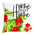 thumbnail image 2 of shyuyusa Plant Pattern Cushion Cover, Cute All-match Pillowcase for Spring and Summer, 2 of 5