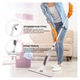 thumbnail image 3 of Spray Mop With 1/3/6 Reusable Microfiber Pad 360 Degree Flat Mop For Hardwood Floor Kitchen Cleaning Tools ,Easy to Use, 3 of 7