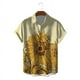thumbnail image 4 of Nuevas camisas hawaianas de verano para hombre, camisa con estampado de girasol para hombre, ropa de calle holgada vintage de gran tamaño, top transpirable de playa tropical, 4 of 5