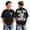 0#-Black377, variant on Kiijoy Boys Graphic Tee Summer Short Sleeve T-Shirt Casual Round Neck T Shirt, Sizes 2-13