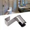 thumbnail image 2 of 1x Stainless Steel Holder Hook Hanger Bidet Sprayer Holder Toilet Bathroom Attachment Hanging Bracket For Hand Shower, 2 of 5