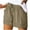 Khaki——Mother's day gift, variant on Womens Shorts Drawstring Elastic Waist Boxers Summer Casual Going Out Shorts with Pockets Khaki L