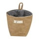 thumbnail image 4 of Bolsa De Almacenamiento Cesta De Almacenamiento A Prueba De Humedad De Algodón Y Lino Con Gancho Para Oficina Habitación De Niños Y Sala De Estar ANGGREK Cotton and Linen Storage Basket, 4 of 7
