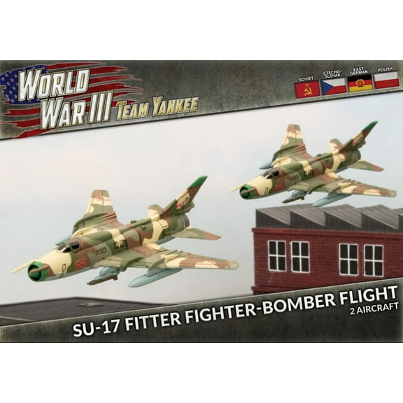 World War III Team Yankee: Warsaw Pact SU-17 Fitter Fighter-Bomber Flight