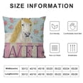 thumbnail image 5 of BANET My Own Name Pillowcase, with Name, Polyester, Plush Fleece - White, 5 of 5