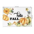 thumbnail image 4 of SUNOLIFE Happy Thanksgiving Placemats Set of 4,Autumn Fall Pumpkins Table Decorations 12x18 inch, 4 of 4