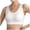 White, variant on MDUKONU Bras for Women Womens Full Figure Zoned-in Support Bra Black L