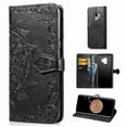 thumbnail image 3 of Dteck Case For Samsung Galaxy S9 Plus Flip Case Wallet Leather [Kickstand] Emboss Flower Folio Magnetic Protective Cover with Card Slots, Black, 3 of 3