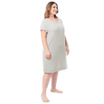 thumbnail image 5 of Fruit of the Loom Women's Soft and Breathable Pajama Sleepshirt, Sizes S-5X, 5 of 9