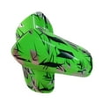thumbnail image 1 of 2x espinilleras de fútbol espinilleras de fútbol equipo de fútbol portátil protectores de pantorrilla protección de piernas espinilleras para niños y Verde, 1 of 8