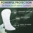 thumbnail image 2 of L. Ultra Thin Liners for Women, Regular Coverage, Cotton Top Layer, Unscented Pantiliners, 100 Count, 2 of 11