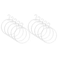 thumbnail image 3 of 10Pcs Plastic Hanger For Pant Hanger Space Saving Home Clothes Hanger, 3 of 8
