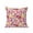 Pink, Red, variant on 1 Pack Outdoor Throw Pillow, Summer Fruits Waterproof Pillow with Insert Included, Grapefruit Peach Lemon Strawberry Decorative Accent Cushion Sofa Pillows for Patio Porch, 16 x 16 In