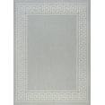 thumbnail image 3 of 4x6 Water Resistant, Indoor Outdoor Rugs for Patios, Front Door Entry, Entryway, Deck, Porch, Balcony | Outside Area Rug for Patio | Gray, Greek Key | Size: 4' x 5'3'', 3 of 8