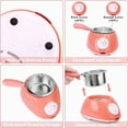 thumbnail image 3 of Mini Electric Chocolate Melting Pot, Dual Temperature Control Fondue Warmer Set with Moulds & Accessories for Chocolate Cheese Butter Candy,Pink, 3 of 9