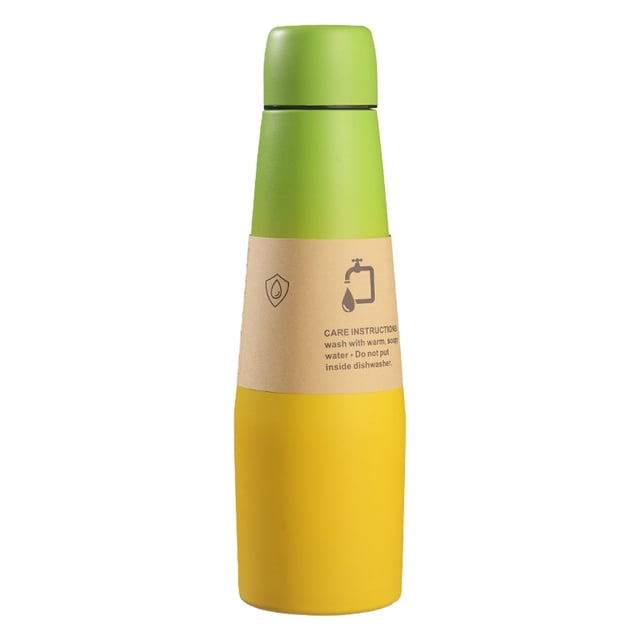 Botella de agua térmica de acero inoxidable, taza de cola al vacío, botella para hombre y mujer, botella de agua portátil para deportes al aire libre