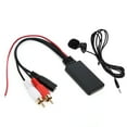 thumbnail image 3 of Harness Connector, Plug And Play Audio Wire Adaptor Stable Transfer With Microphone For Car, 3 of 8