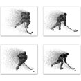 thumbnail image 1 of Hockey Wall Art Prints - Set of 4 (11x14) Unframed Hockey Posters - Ice Hockey Wall Decor - Hockey Posters for Wall, 1 of 4