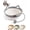 Gray, variant on Instinct Basket for Cats, Cat Basket Bed, Natural Cat Rope Basket for Lounge & Play